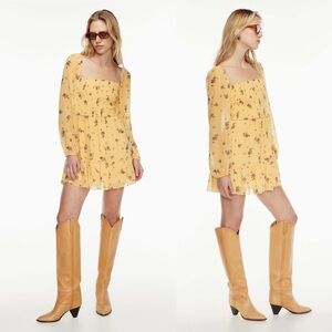 Aritzia Wilfred Tempest Mini Dress